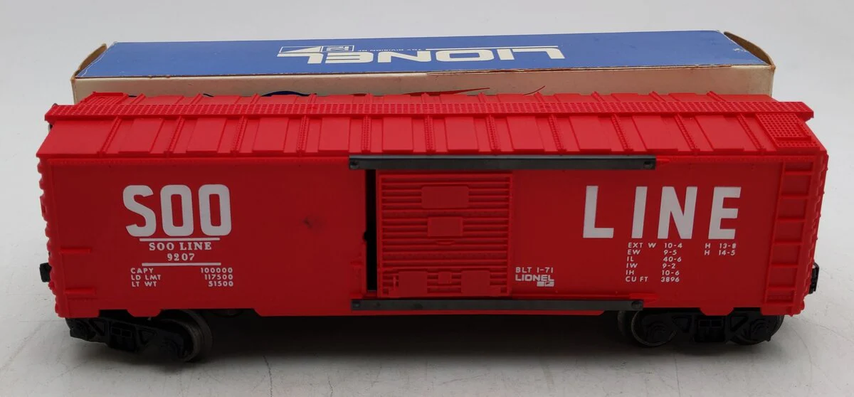 Lionel 6-9207 O Gauge Soo Line Boxcar #9207 EX/Box