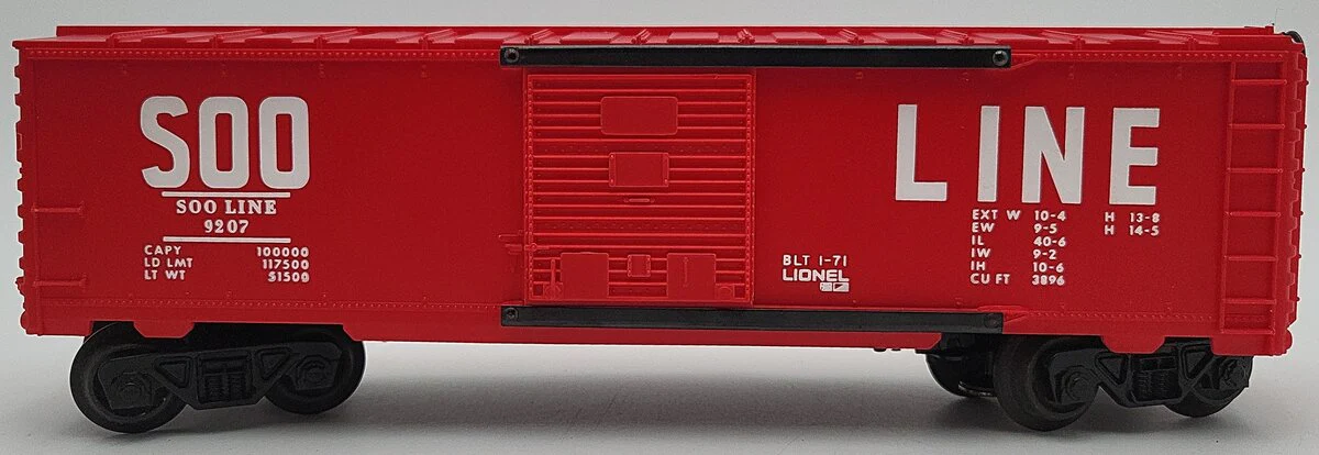 Lionel 6-9207 O Gauge Soo Line Boxcar #9207 VG/Box - Image 3