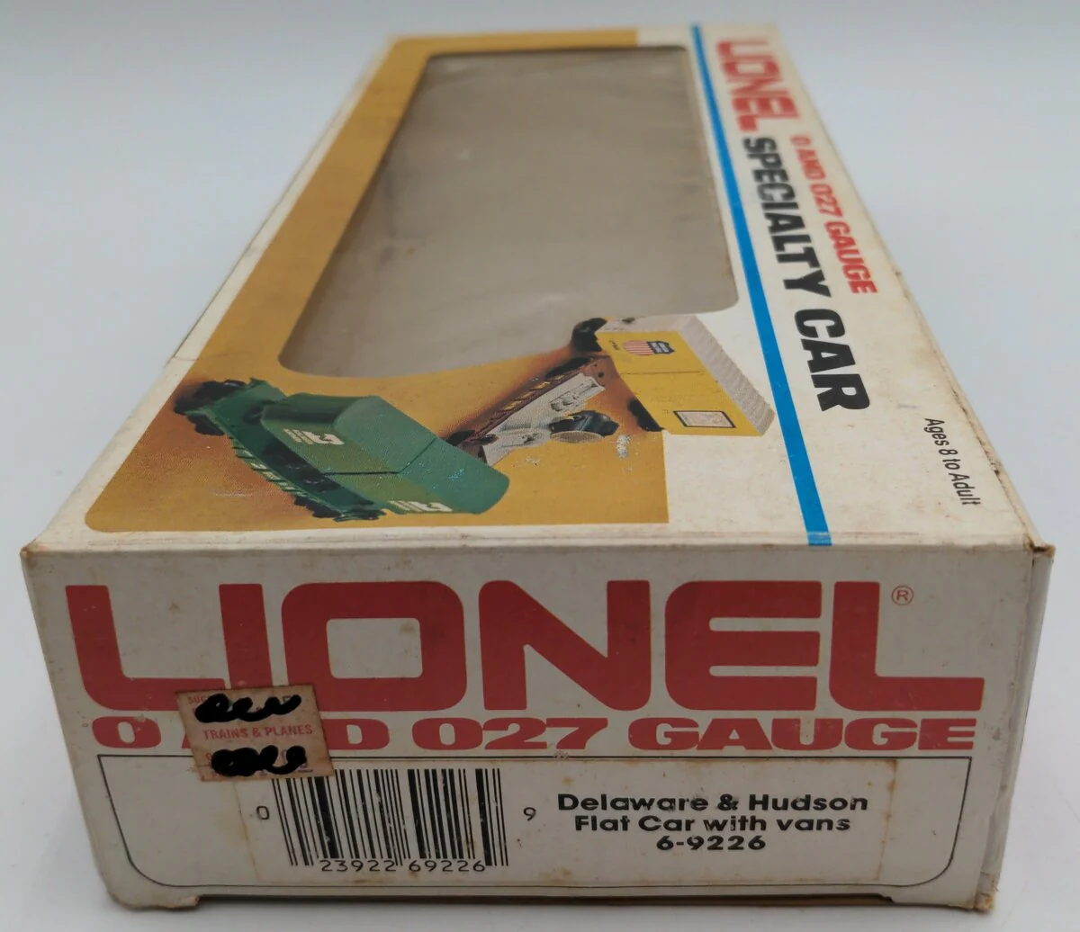 Lionel 6-9226 O Gauge Delaware and Hudson Flatcar with 2 Trailers VG/Box - Image 5