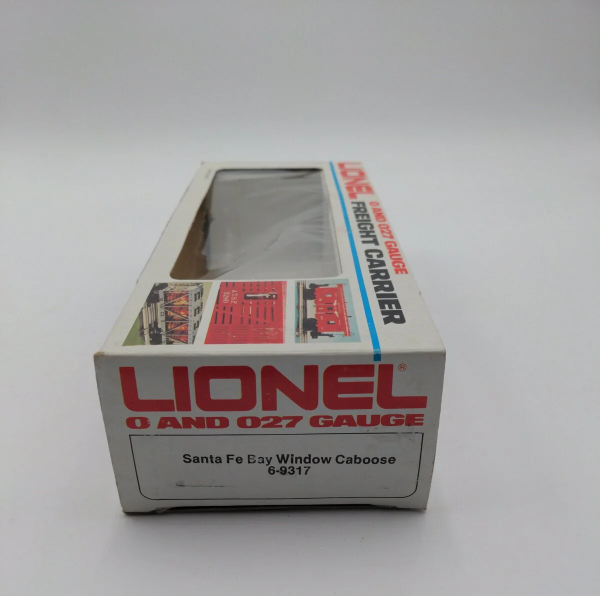 Lionel 6-9317 O Gauge AT&SF Blue & Yellow Bay Window Caboose #9317 VG/Box - Image 8
