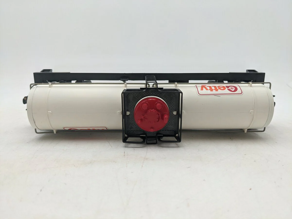 Lionel 6-9373 O Gauge Getty Oil Single Dome Tank Car EX - Image 3