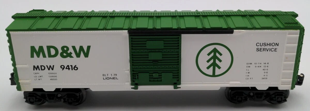 Lionel 6-9416 O Gauge Minnesota, Dakota, & Western Boxcar VG/Box - Image 2