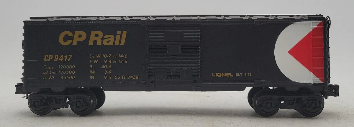Lionel 6-9417 O Gauge CP Rail Boxcar EX - Image 2