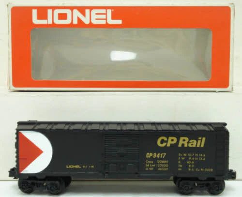 Lionel 6-9417 O Gauge CP Rail Boxcar LN/Box