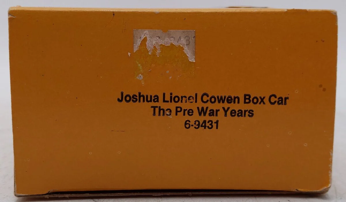 Lionel 6-9431 O Gauge Joshua Lionel Cowen The Prewar Years Boxcar EX/Box - Image 8