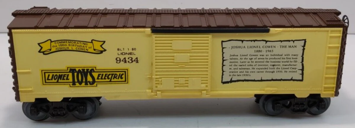 Lionel 6-9434 O Gauge Joshua Lionel Cowen "The Man" Boxcar LN/Box - Image 2