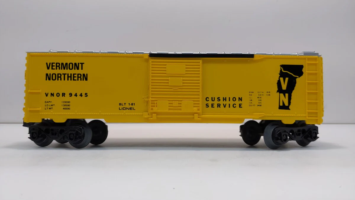 Lionel 6-9445 O Gauge Vermont Northern Boxcar LN/Box - Image 2