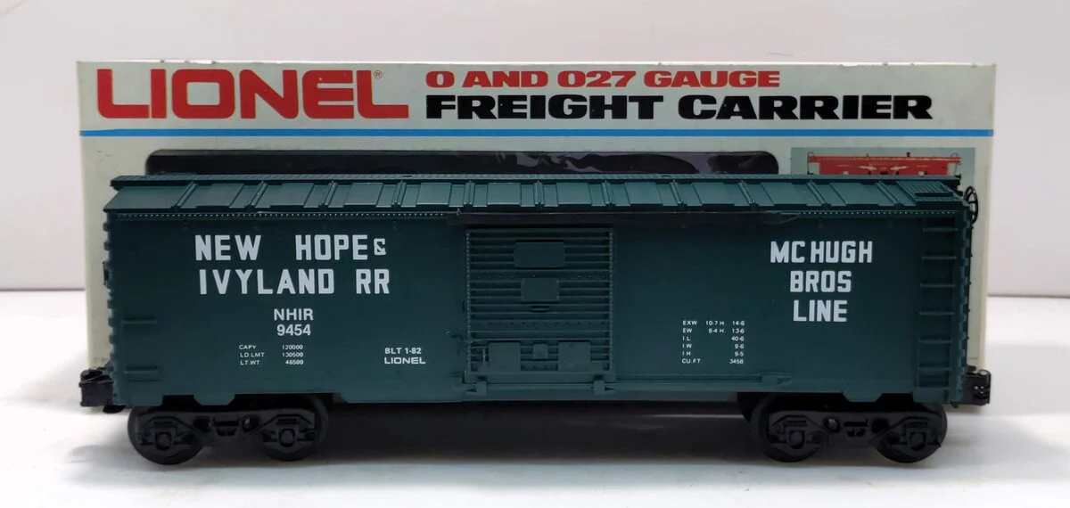 Lionel 6-9454 O Gauge New Hope & Ivyland Boxcar #9454 LN/Box