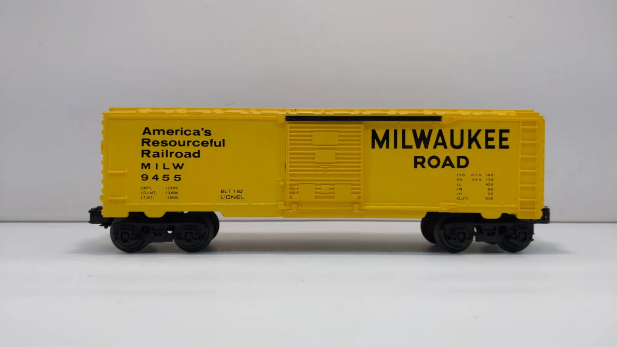 Lionel 6-9455 O Gauge Milwaukee Road Boxcar LN/Box - Image 2