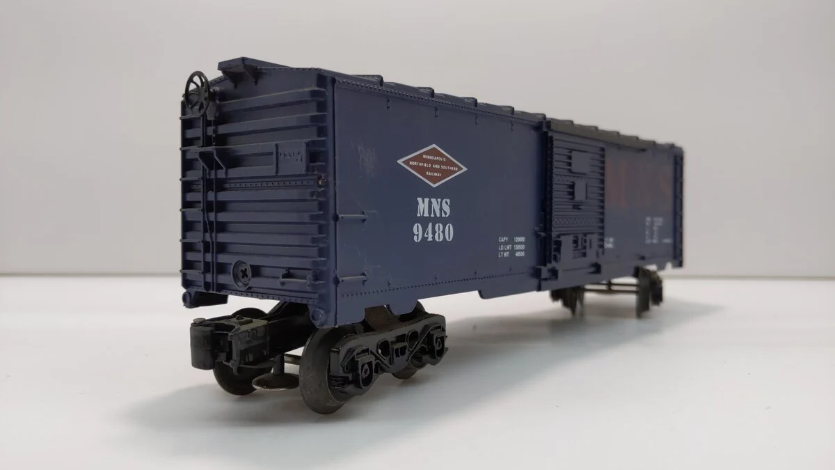 Lionel 6-9480 O Gauge Minneapolis, Northfield, & Southern Box Car #9480 LN/Box - Image 3