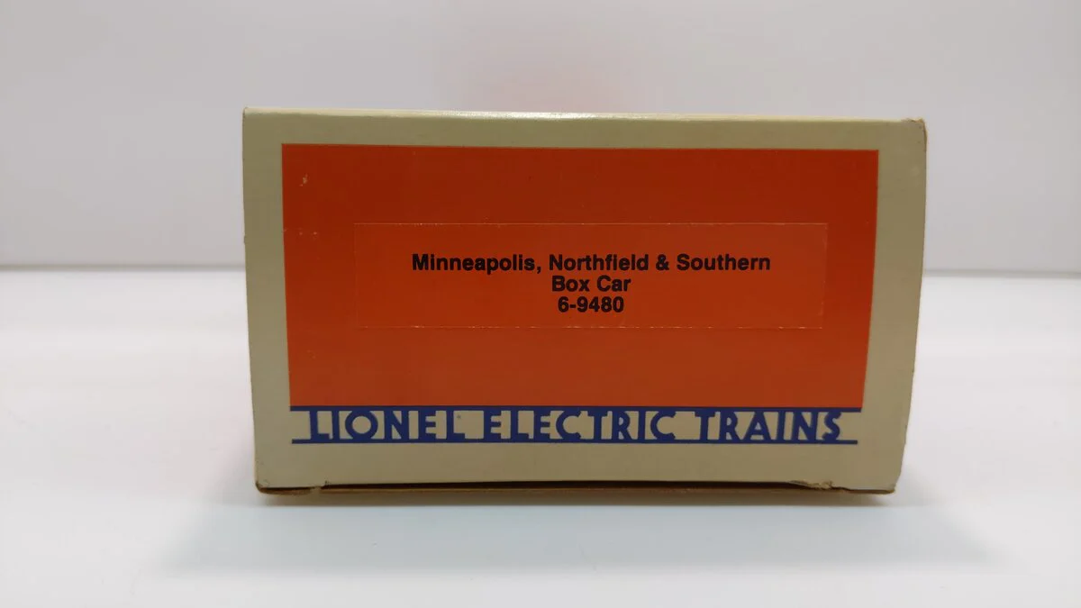 Lionel 6-9480 O Gauge Minneapolis, Northfield, & Southern Box Car #9480 LN/Box - Image 6