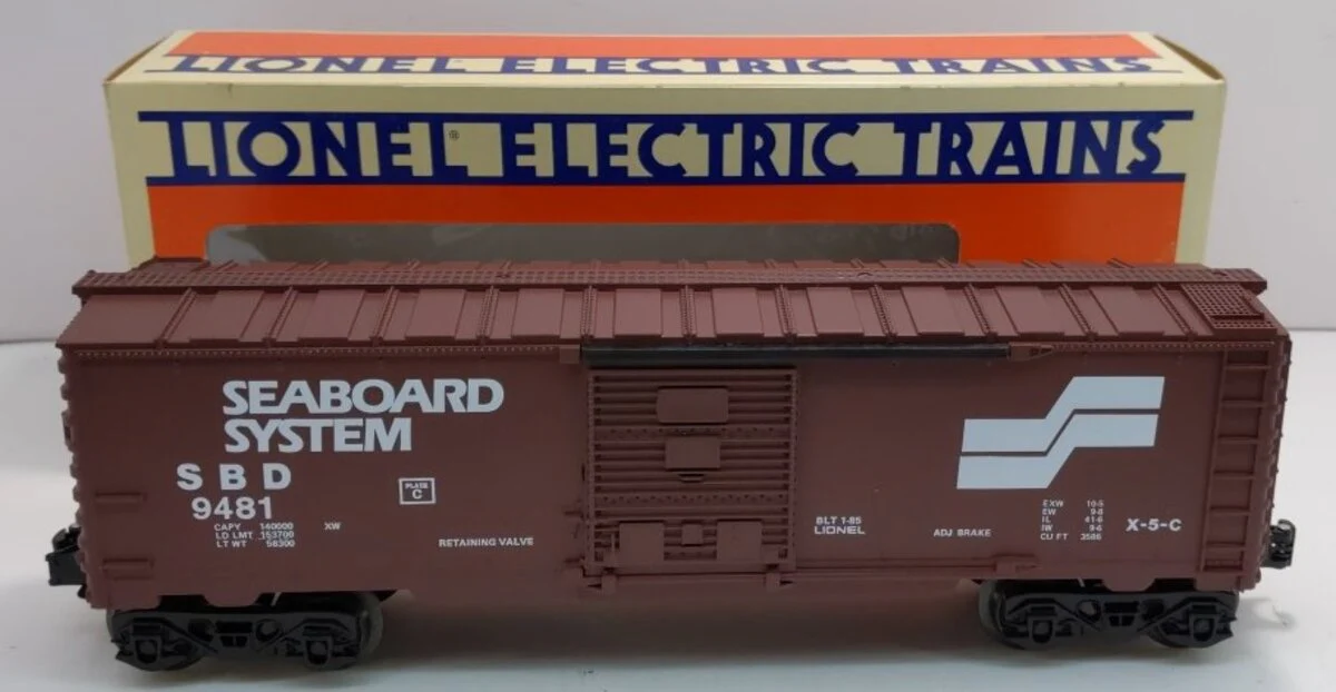 Lionel 6-9481 O Gauge Seaboard System Boxcar LN/Box