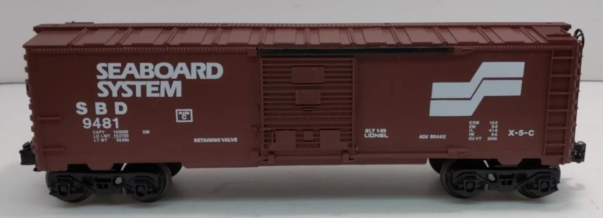 Lionel 6-9481 O Gauge Seaboard System Boxcar LN/Box - Image 2