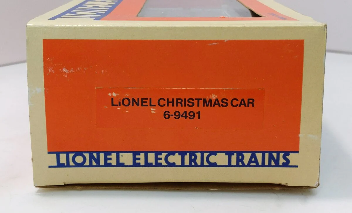 Lionel 6-9491 O Gauge 1986 Christmas Boxcar LN/Box - Image 3