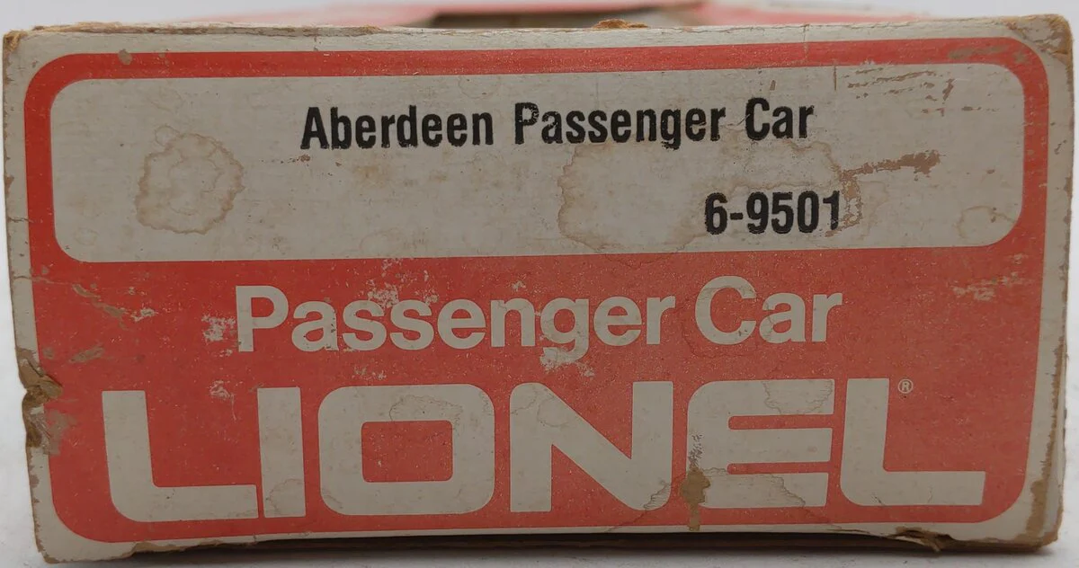 Lionel 6-9501 O Gauge Milwaukee Road Aberdeen Passenger Car VG/Box - Image 7