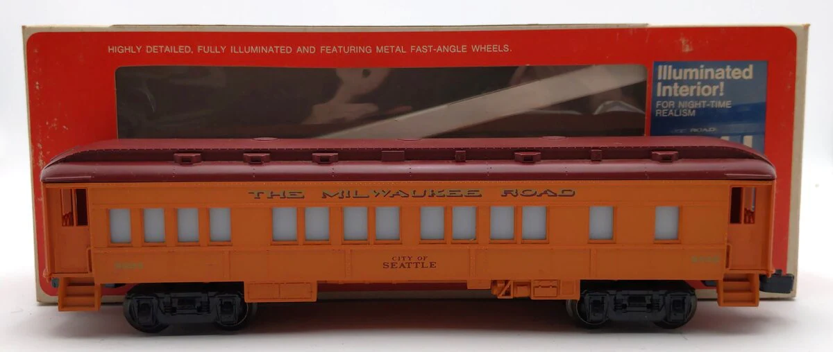 Lionel 6-9505 O Gauge Milwaukee Road "City of Seattle" Passenger Car EX/Box - Image 4