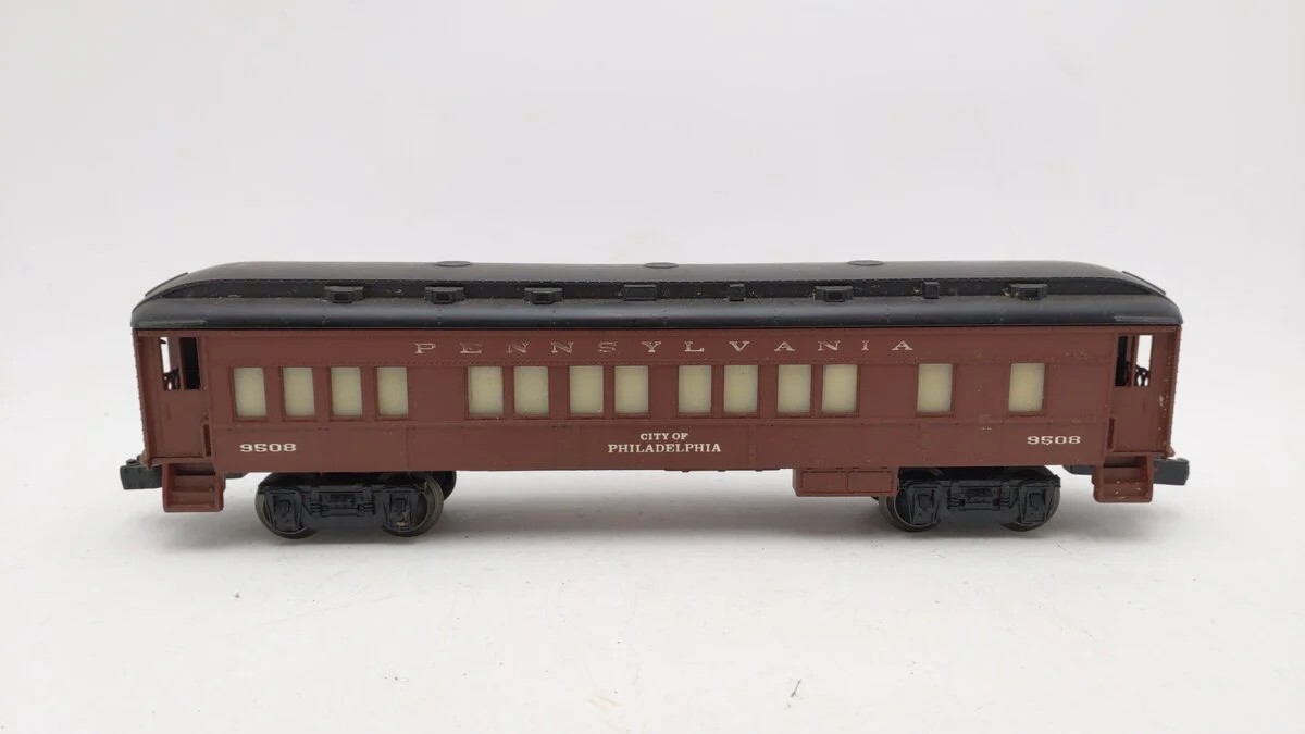 Lionel 6-9508 O Pennsylvania "City Of Phyiladelphia" Pullman Passenger Car EX