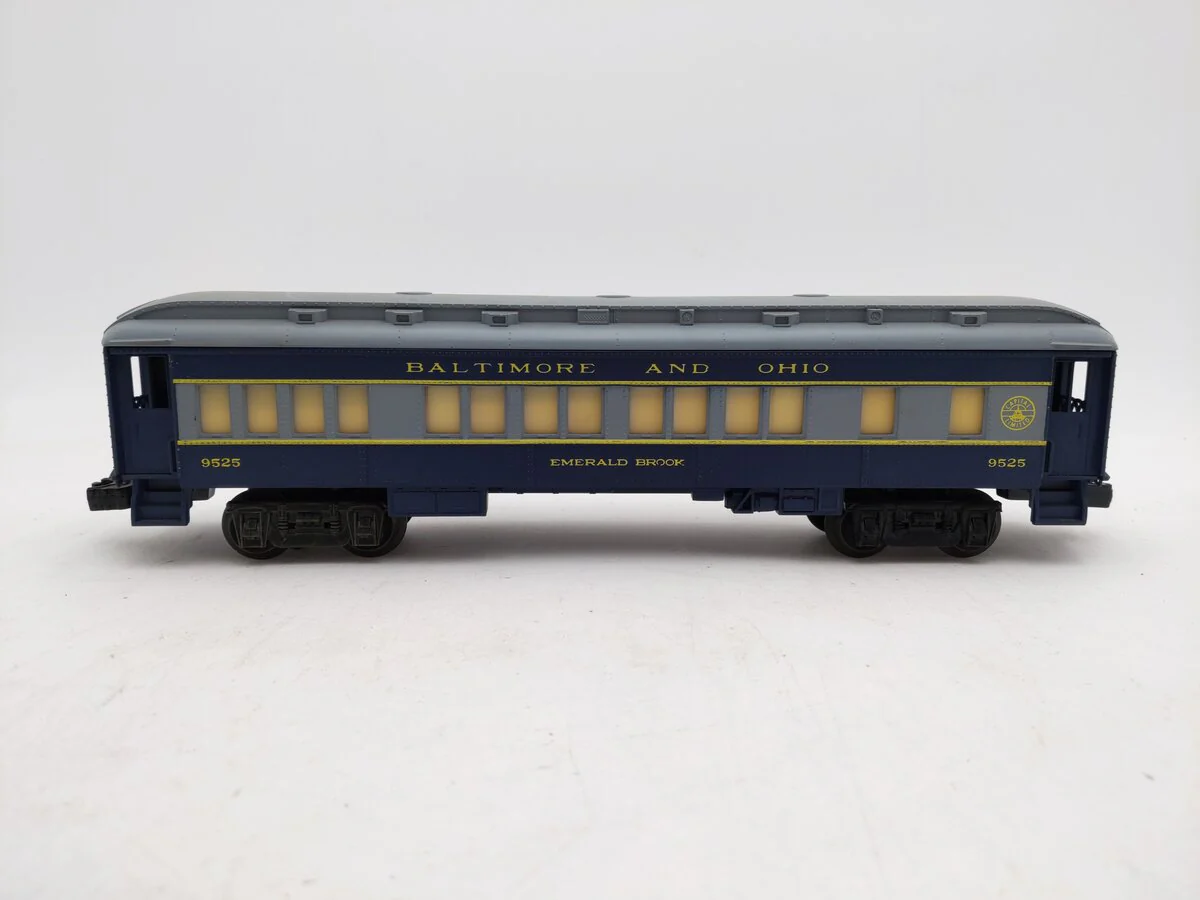 Lionel 6-9525 O Gauge Baltimore & Ohio "Emerald Brook" Passenger Car EX - Image 3