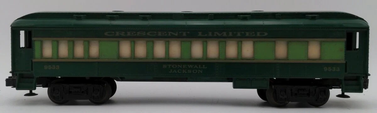 Lionel 6-9533 O Gauge Southern "Stonewall Jackson" Crescent Passenger Car #9533 VG