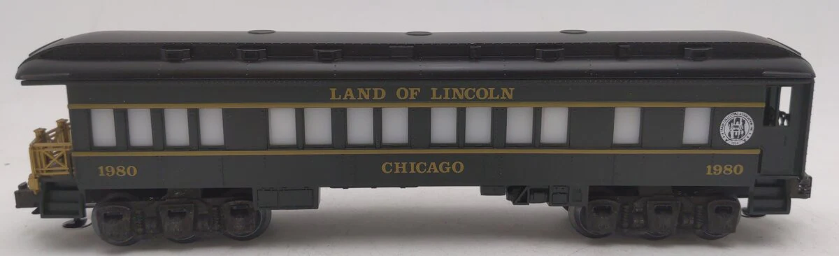 Lionel 6-9544 O Gauge TCA 1980 Land of Lincoln "Chicago" Observation Car EX/Box - Image 2