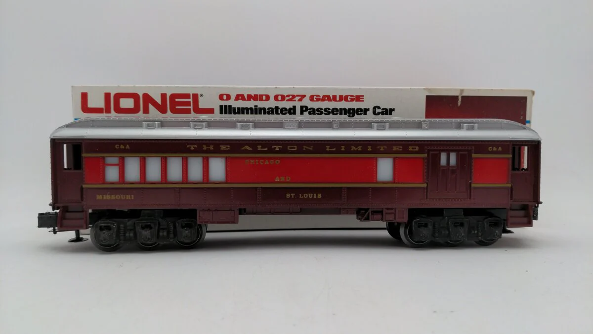 Lionel 6-9555 O Gauge Chicago & Alton "Missouri" Combination Car EX/Box