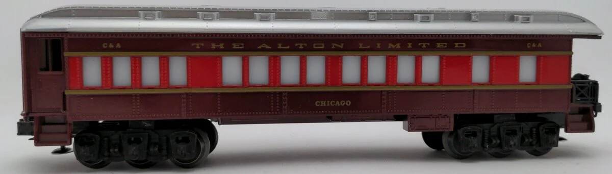 Lionel 6-9557 O Gauge Chicago & Alton "Webster Groves" Passenger Car EX/Box - Image 3