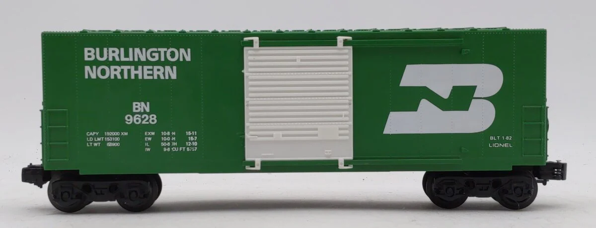 Lionel 6-9628 O Gauge Burlington Northern Hi Cube Boxcar EX/Box - Image 2