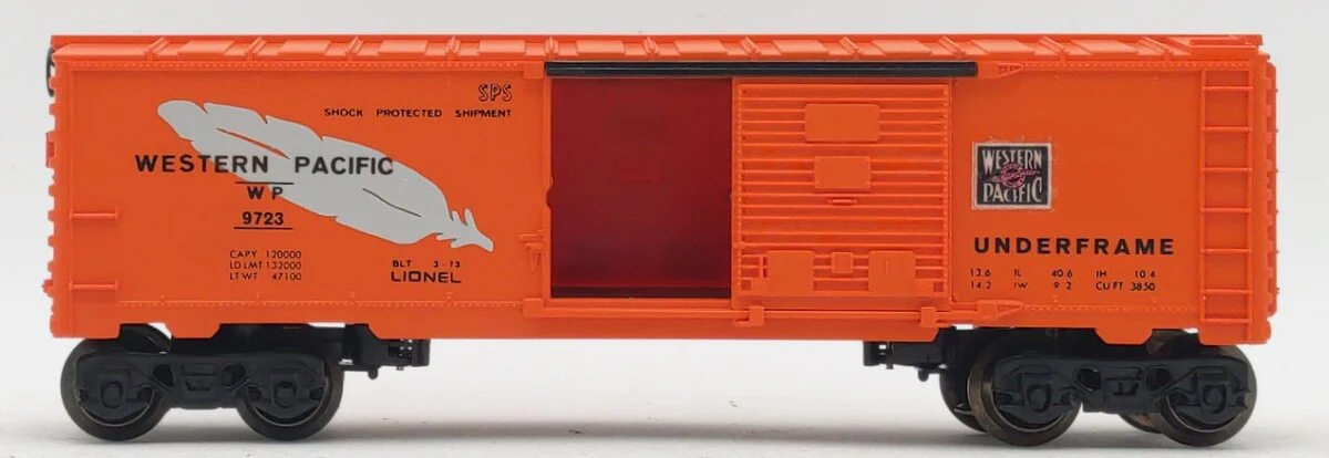Lionel 6-9723 O Gauge Western Pacific Boxcar LN/Box - Image 2