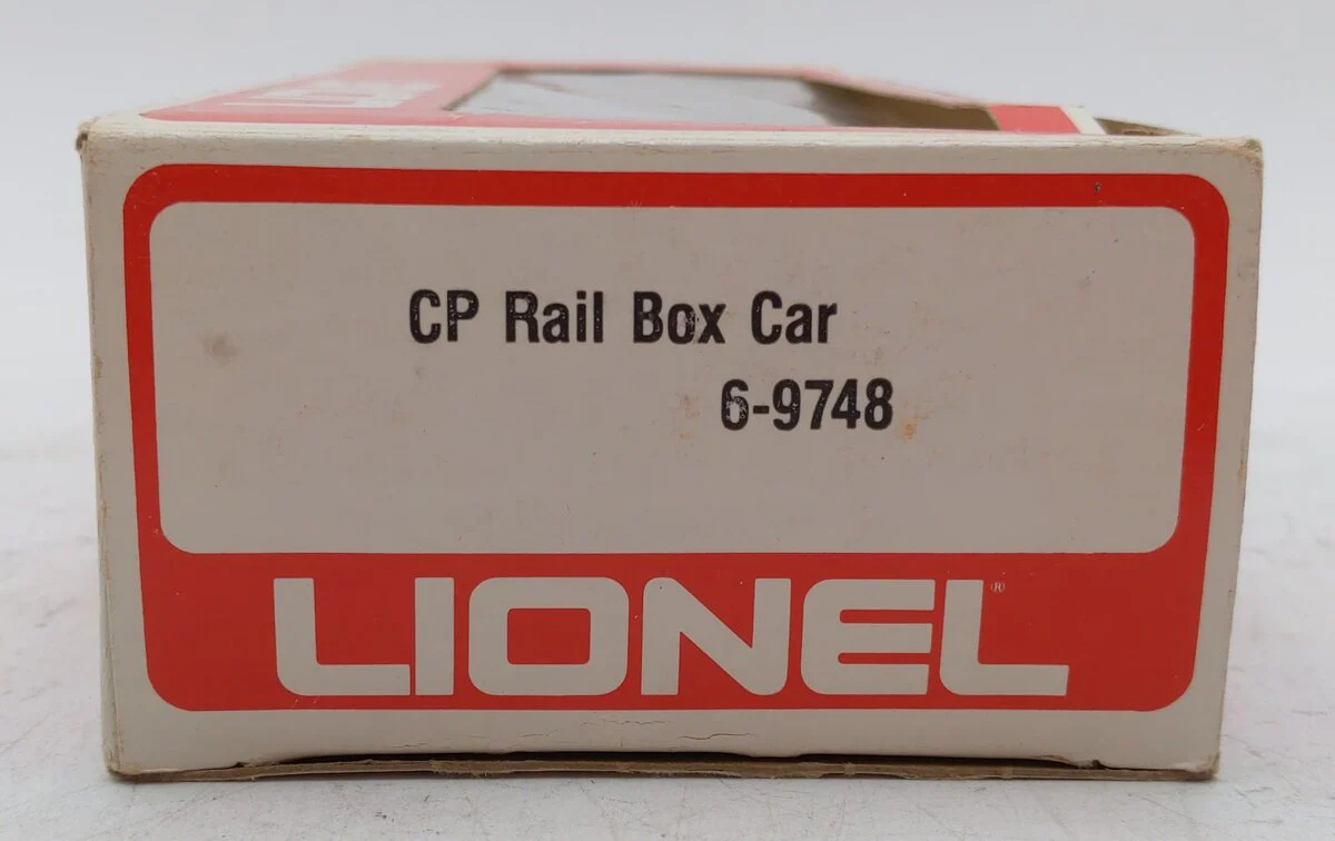 Lionel 6-9748 O Gauge CP Rail Blue Boxcar #9748 LN/Box - Image 4
