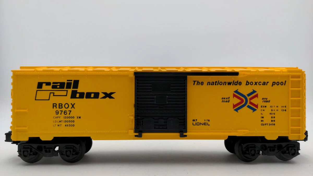 Lionel 6-9767 O Gauge Rail Box Boxcar EX/Box - Image 2
