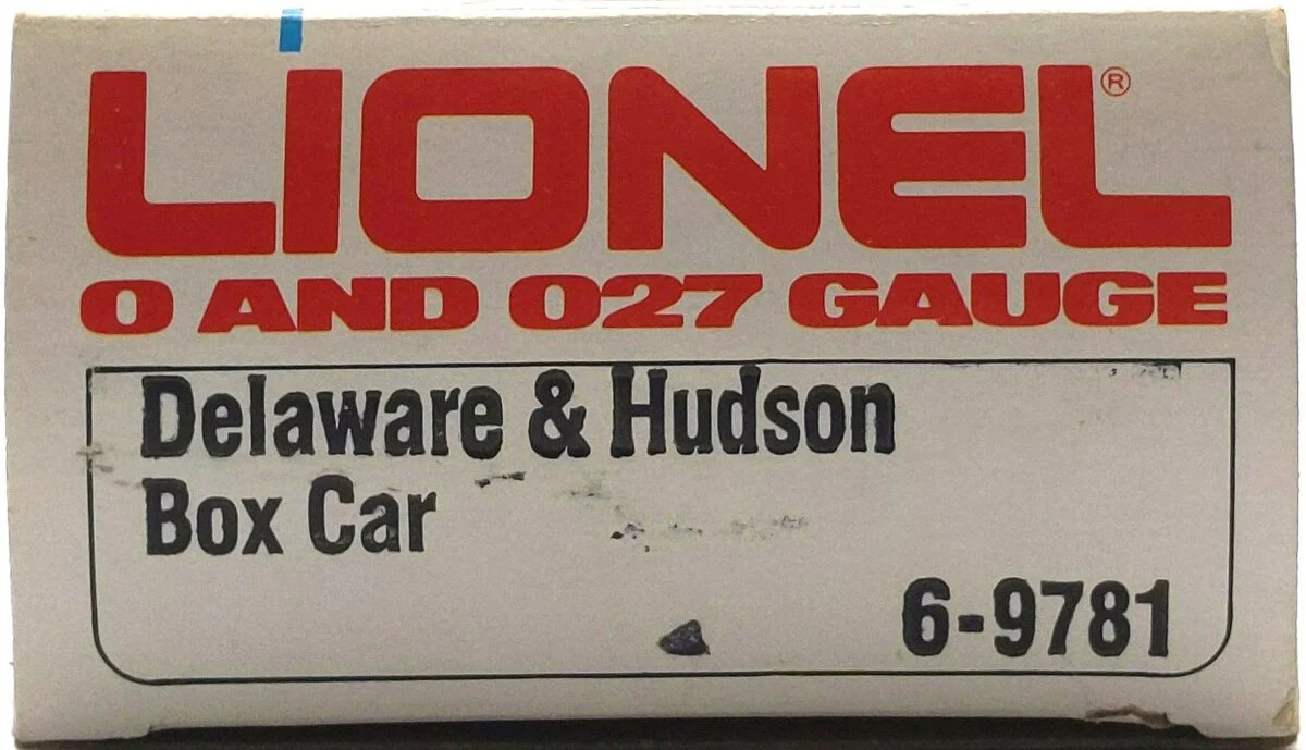 Lionel 6-9781 O Gauge Delaware & Hudson Boxcar EX/Box - Image 8