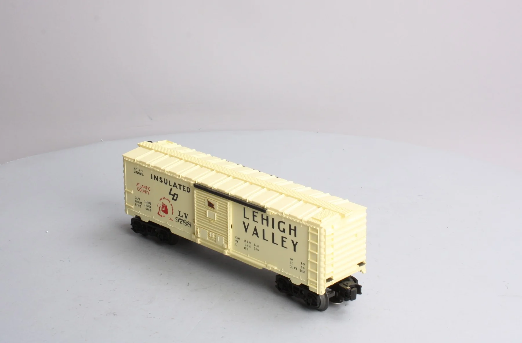Lionel 6-9788 O Gauge Lehigh Valley Boxcar EX/Box - Image 2