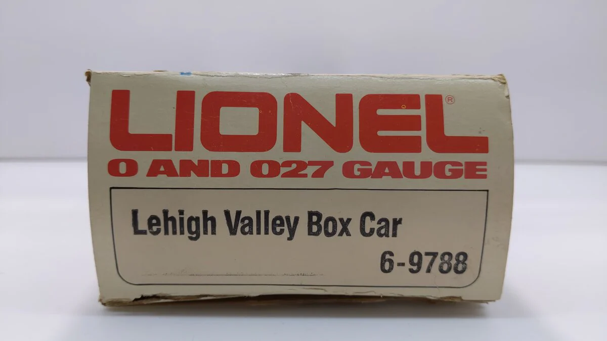 Lionel 6-9788 O Gauge Lehigh Valley Boxcar EX/Box - Image 7