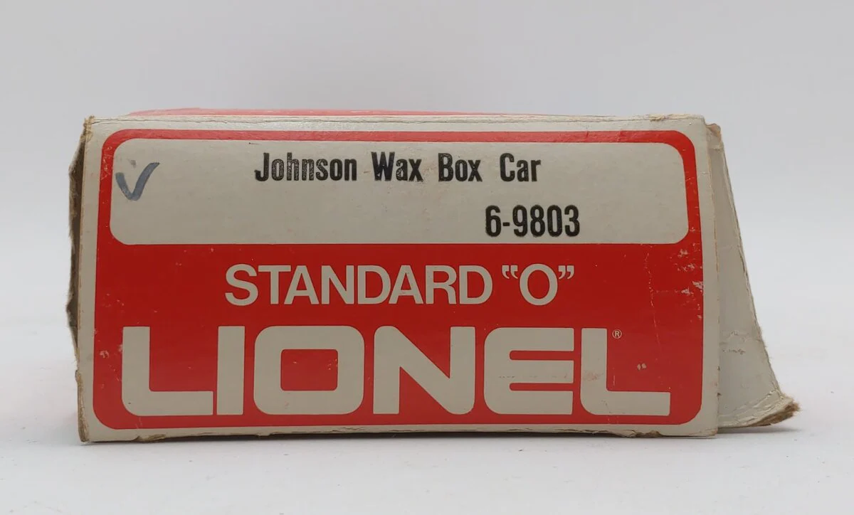 Lionel 6-9803 O Gauge Johnson Wax Box Car LN/Box - Image 5