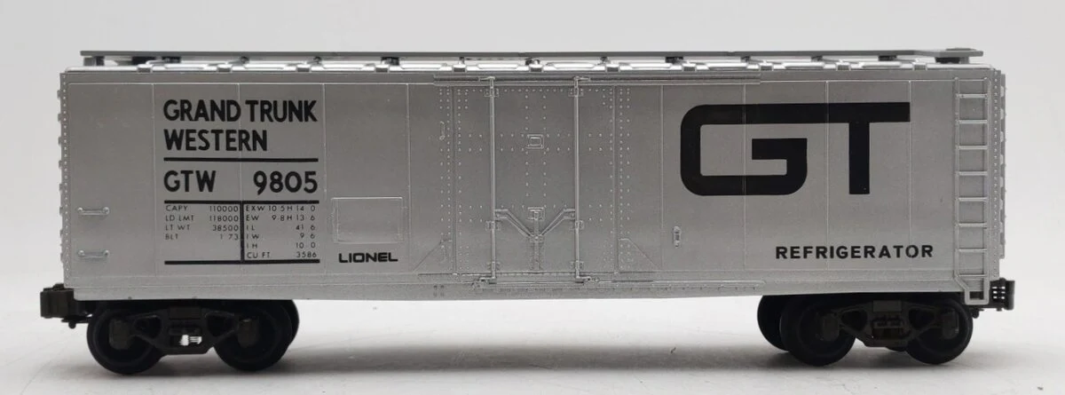 Lionel 6-9805 O Gauge Grand Trunk Reefer Car EX/Box - Image 2
