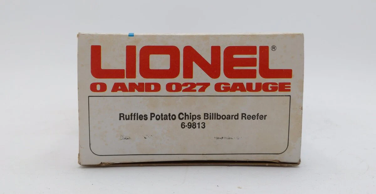 Lionel 6-9813 O Gauge Ruffles Potato Chips Billboard Reefer Car #9813 EX/Box - Image 5