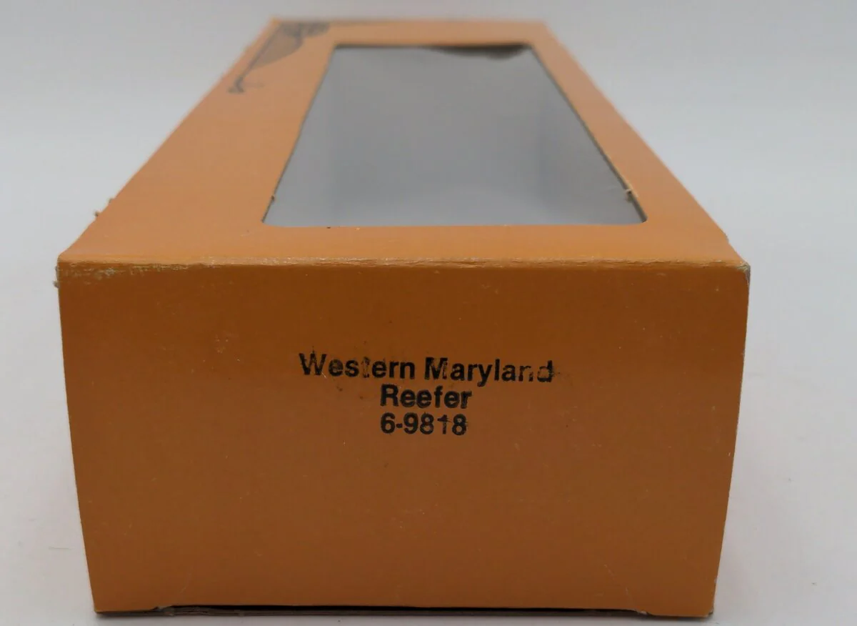 Lionel 6-9818 O Gauge Western Maryland Reefer Car VG/Box - Image 8