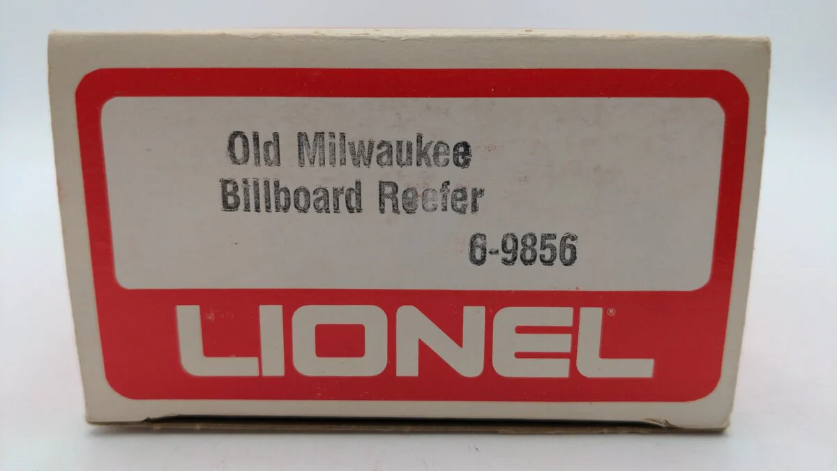 Lionel 6-9856 O Gauge Old Milwaukee Beer Billboard Reefer Car EX/Box - Image 8