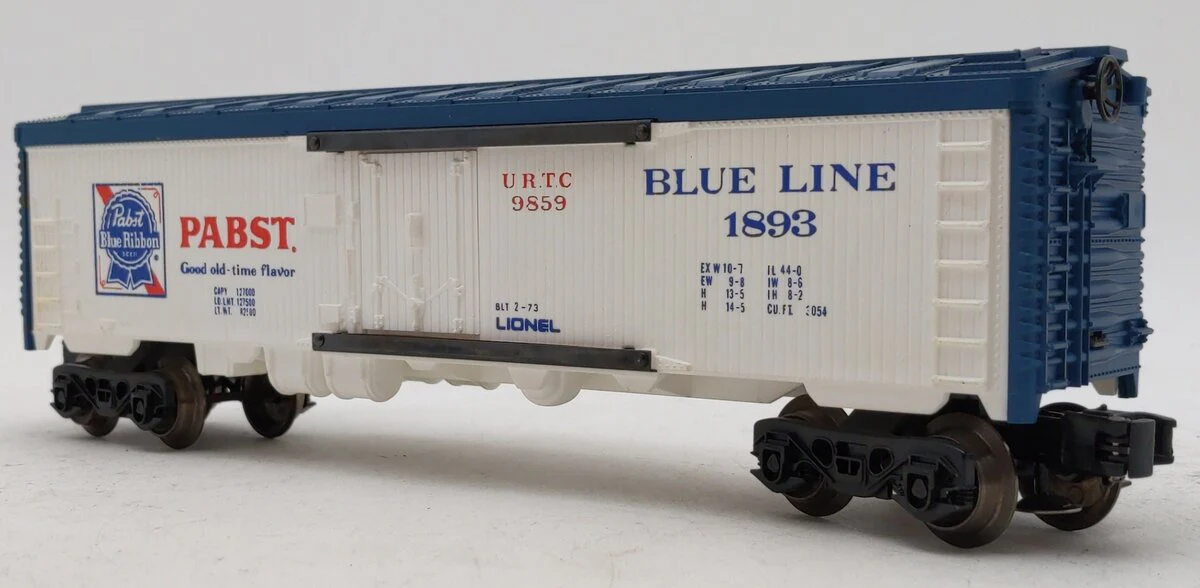 Lionel 6-9859 O Gauge Pabst Blue Ribbon Reefer #1893 LN/Box - Image 3