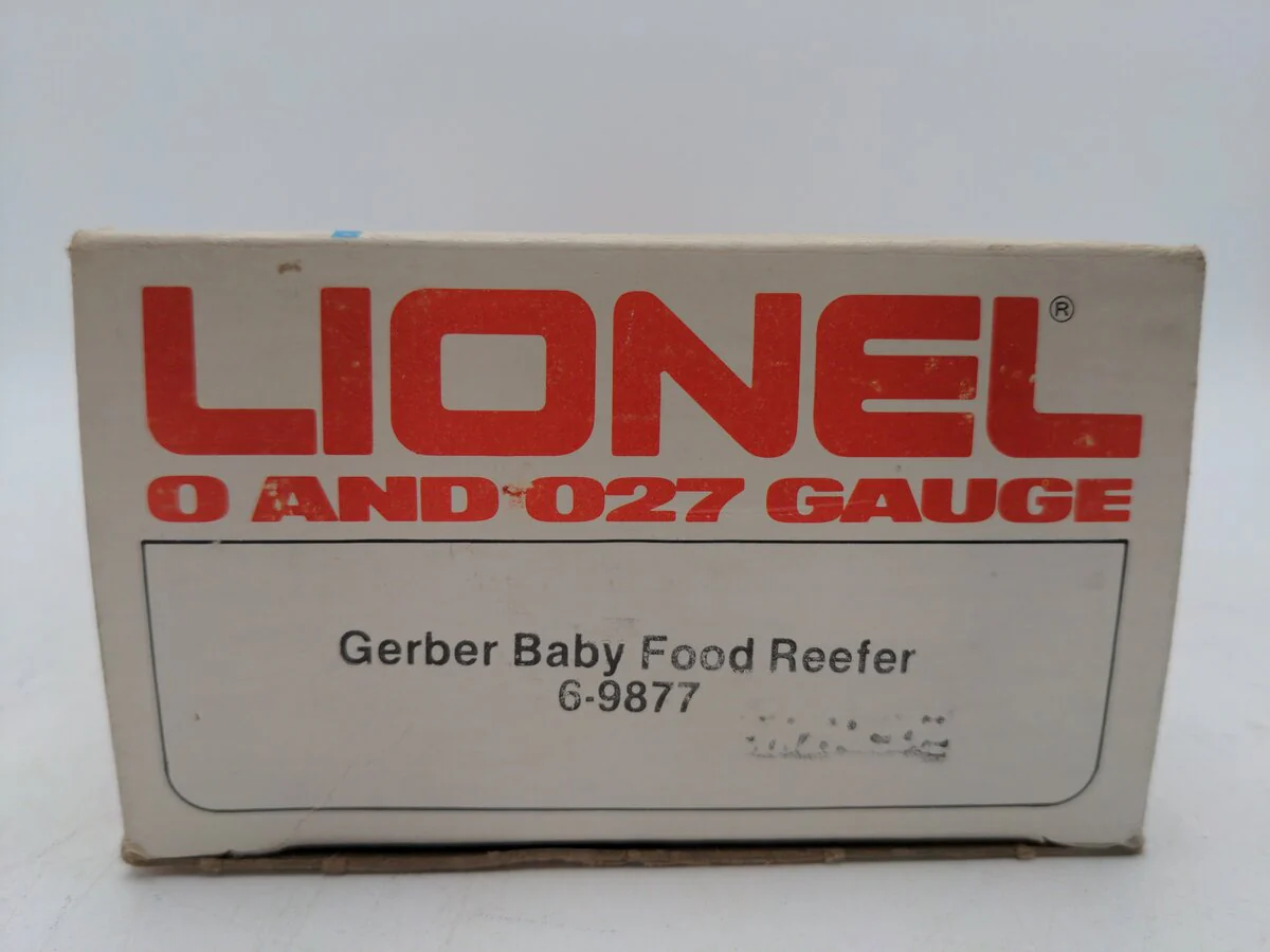 Lionel 6-9877 O Gerber Baby Food Billboard Reefer Car EX/Box - Image 7