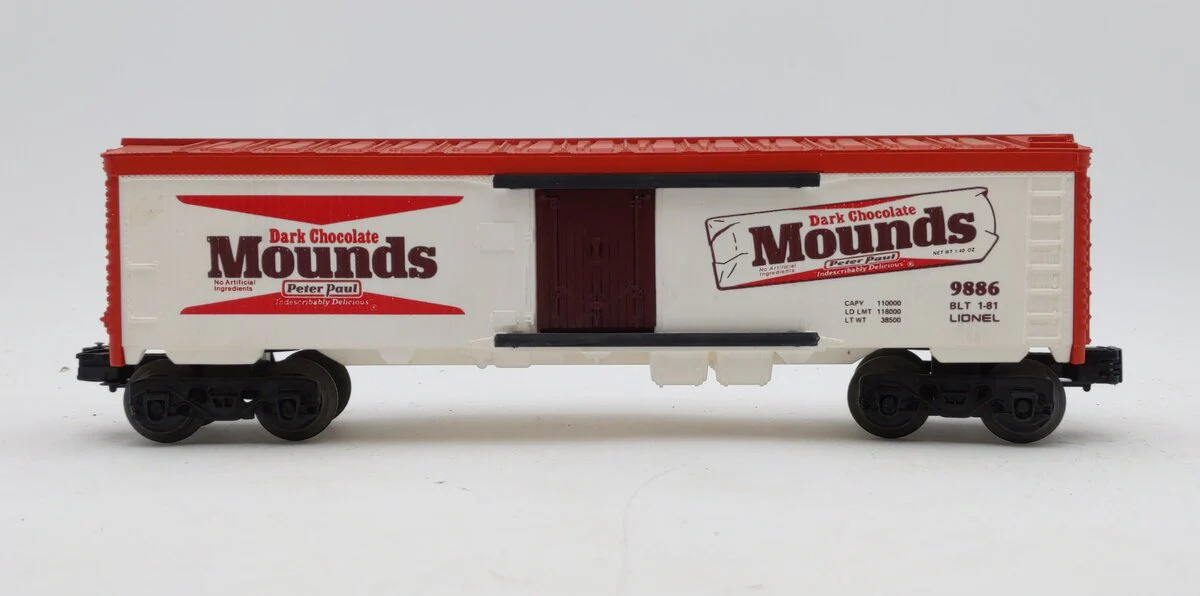 Lionel 6-9886 O Gauge Mounds Billboard Reefer Car EX
