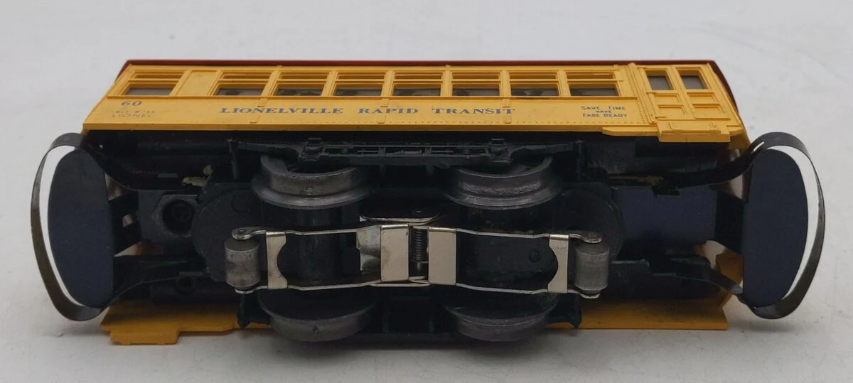 Lionel 60 Vintage O Lionelville Motorized Rapid Transit Trolley/Box - Image 3