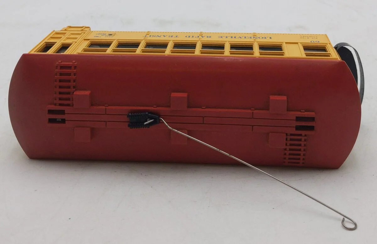 Lionel 60 Vintage O Lionelville Motorized Rapid Transit Trolley/Box - Image 4