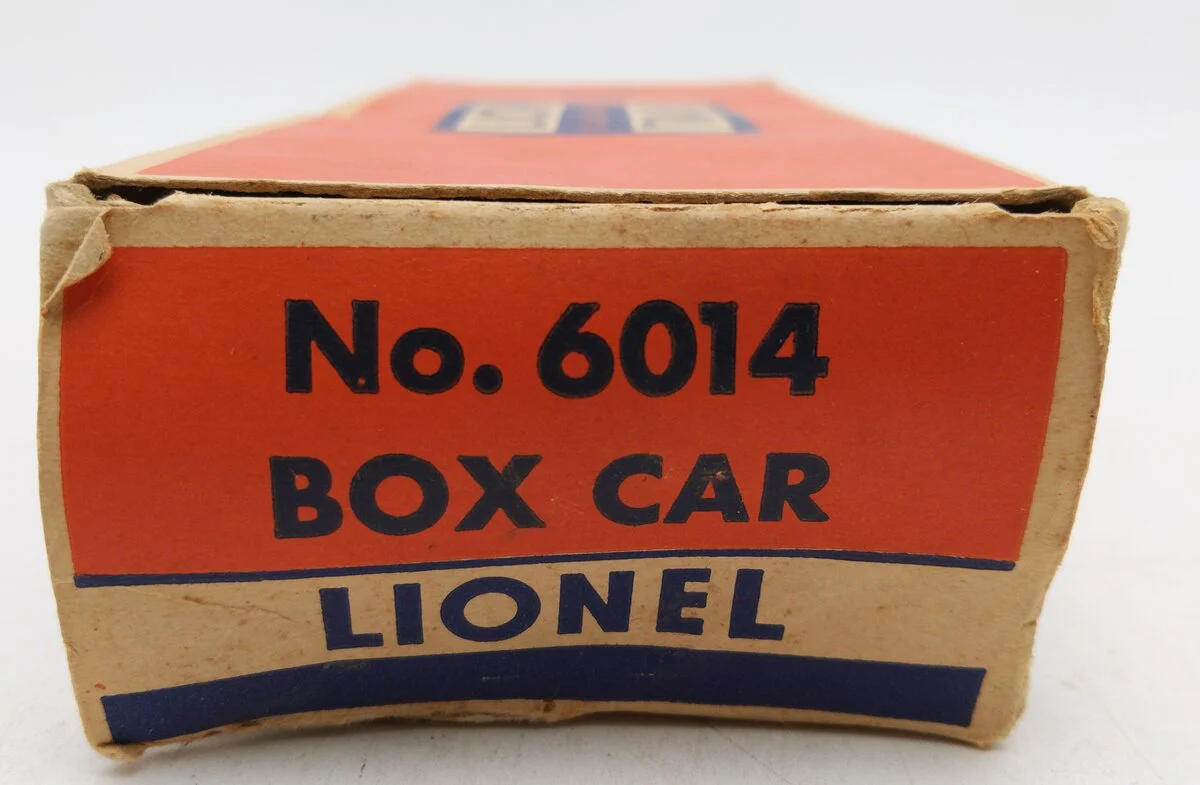 Lionel 6014 Vintage O Bosco Red Short Boxcar EX/Box - Image 10