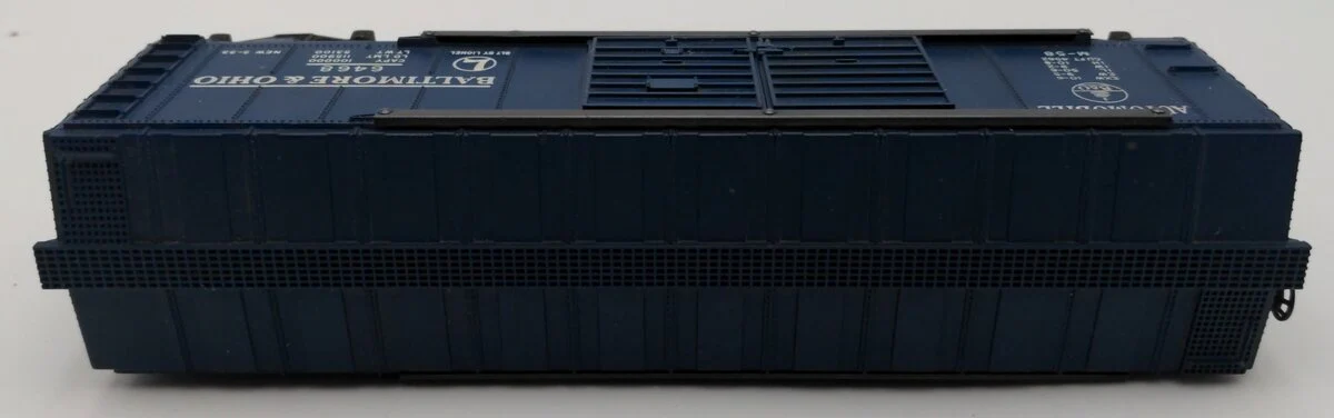 Lionel 6468 Postwar B&O Double Door Automobile Boxcar VG/Box - Image 4