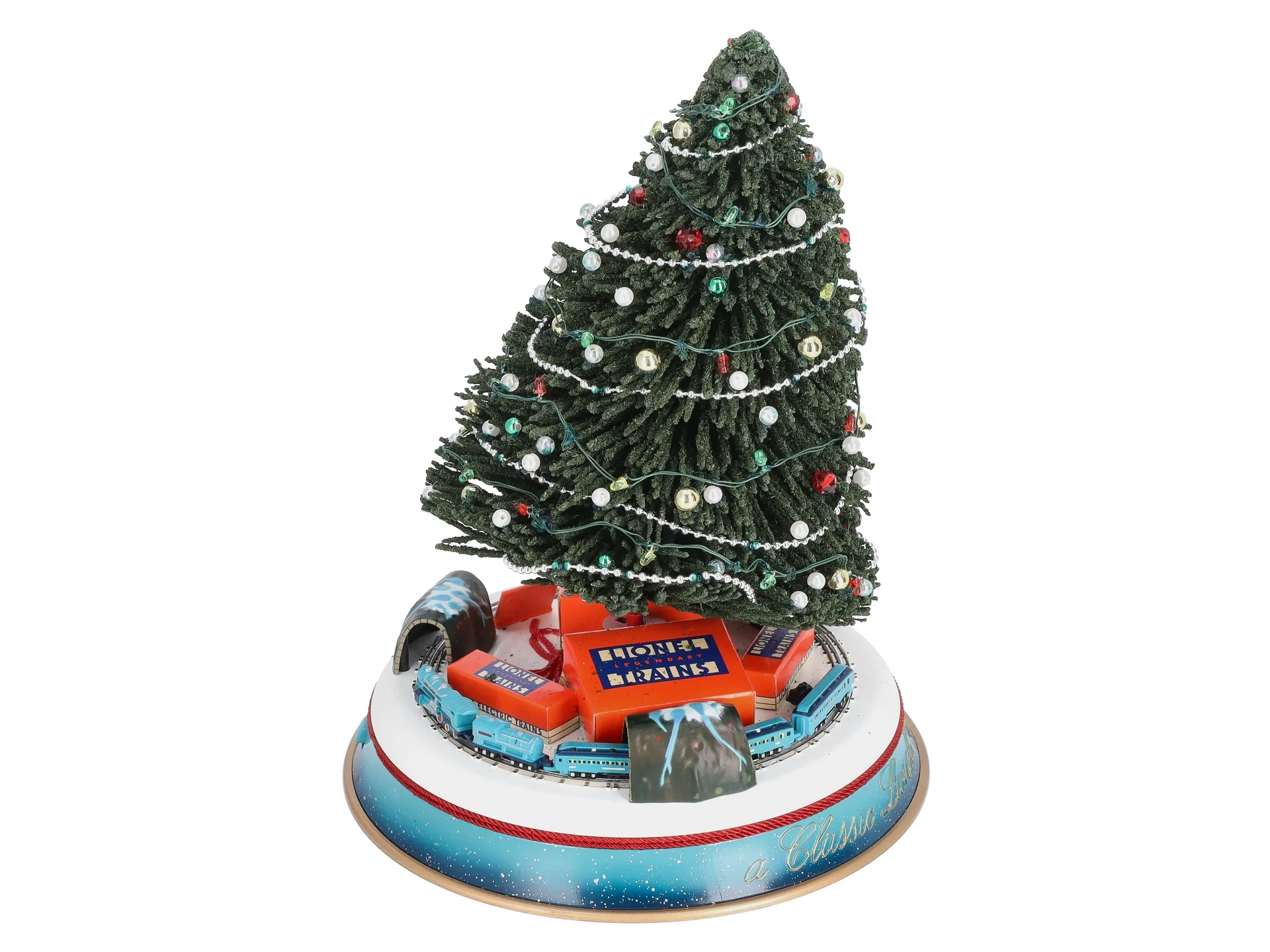 Lionel 7-22991 O Gauge Christmas Tree w/Blue Comet Train MT/Box - Image 2