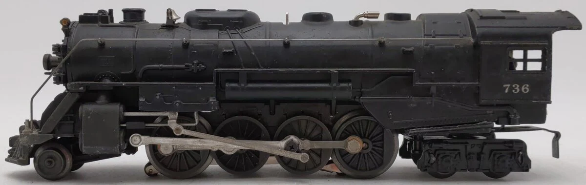 Lionel 736 Vintage O Berkshire 2-8-4 Steam Locomotive VG