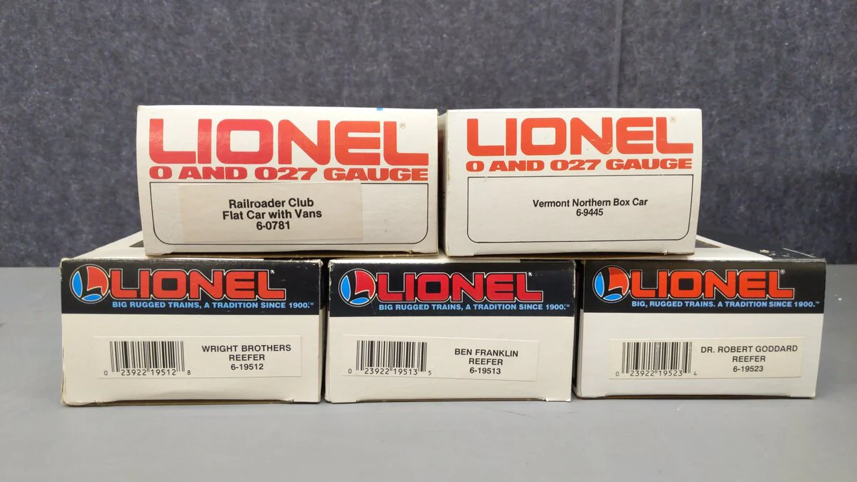 Lionel Assorted O Gauge Freight Cars [5] LN/Box - Image 5