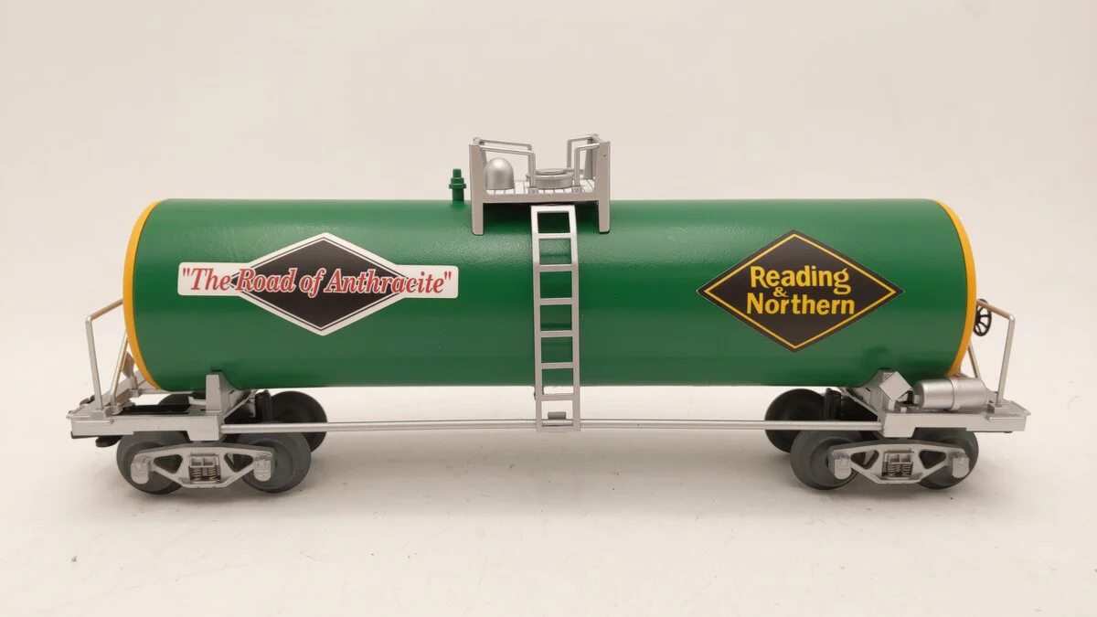 Lionel Custom O Gauge Reading & Northern Single Dome Tank Car (No Road Number) EX - Image 3