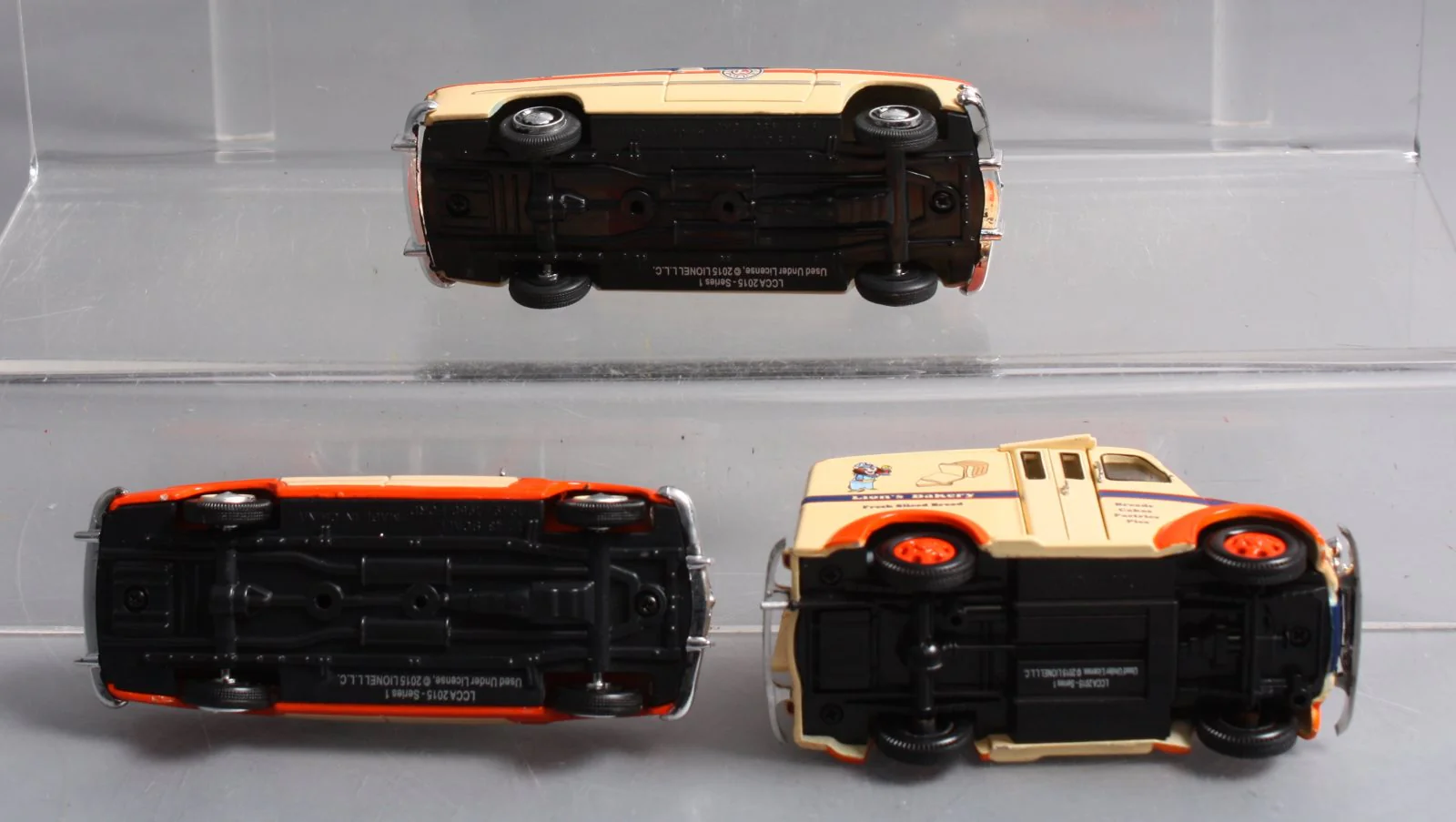 Lionel LCCA-1001 1:48Lionelville Police/Taxi & Bakery Vehicles Set #1 (Box of 3) LN/Box - Image 3